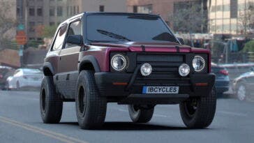 Fiat Panda 4x4 restomod