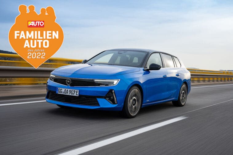 Nuova Opel Astra Sports Tourer Family Car of the Year 2022