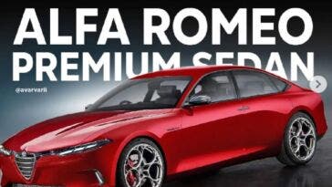 Nuova Alfa Romeo Ammiraglia