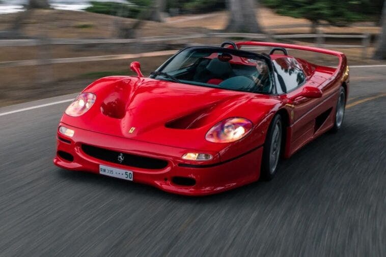 Ferrari F50 di Michael Schumacher