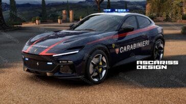 Ferrari Purosangue Carabinieri