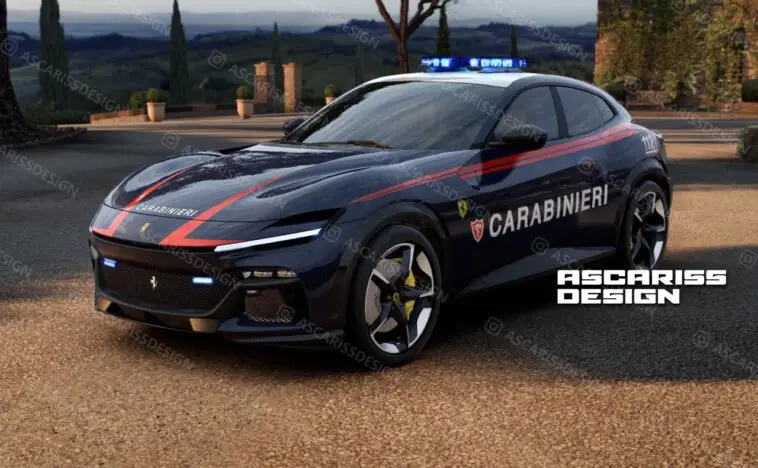 Ferrari Purosangue Carabinieri