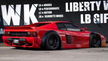 Ferrari Testarossa tuning