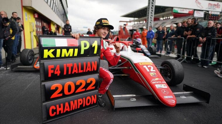 Italian F4 Championship Andrea Kimi Antonelli