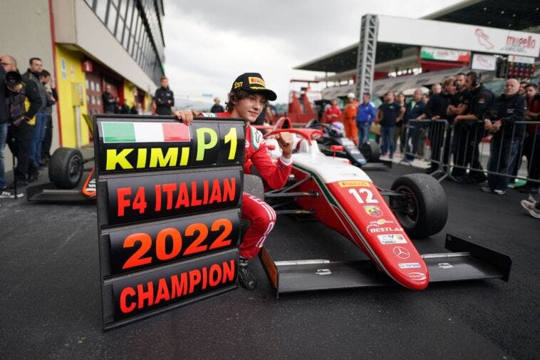 Italian F4 Championship Andrea Kimi Antonelli