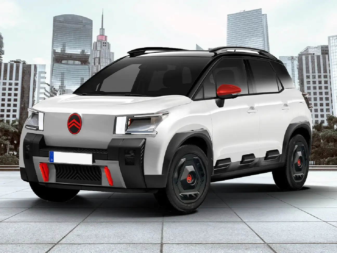 Nuova Citroen C3 Aircross un render la immagina così ClubAlfa.it