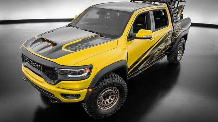 Ram 1500 TRX Gold Shot concept