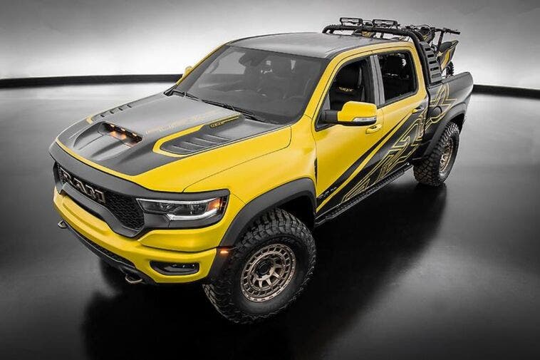 Ram 1500 TRX Gold Shot concept