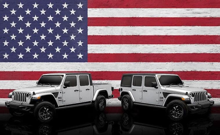 Jeep Wrangler e Gladiator Freedom 2023