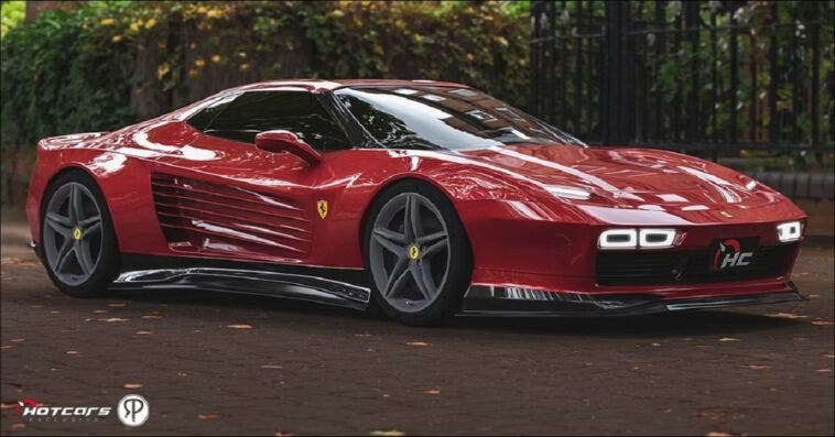 Nuova Ferrari Testarossa