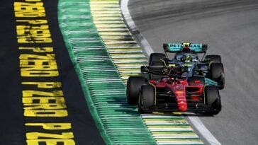 Sainz Hamilton Ferrari
