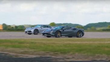 ferrari sf90 stradale vs porsche 911 turbo s
