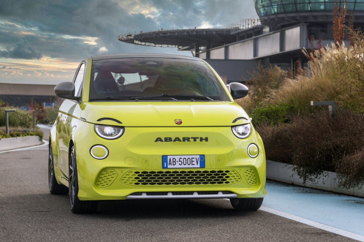 Abarth 500 elettrica 2022