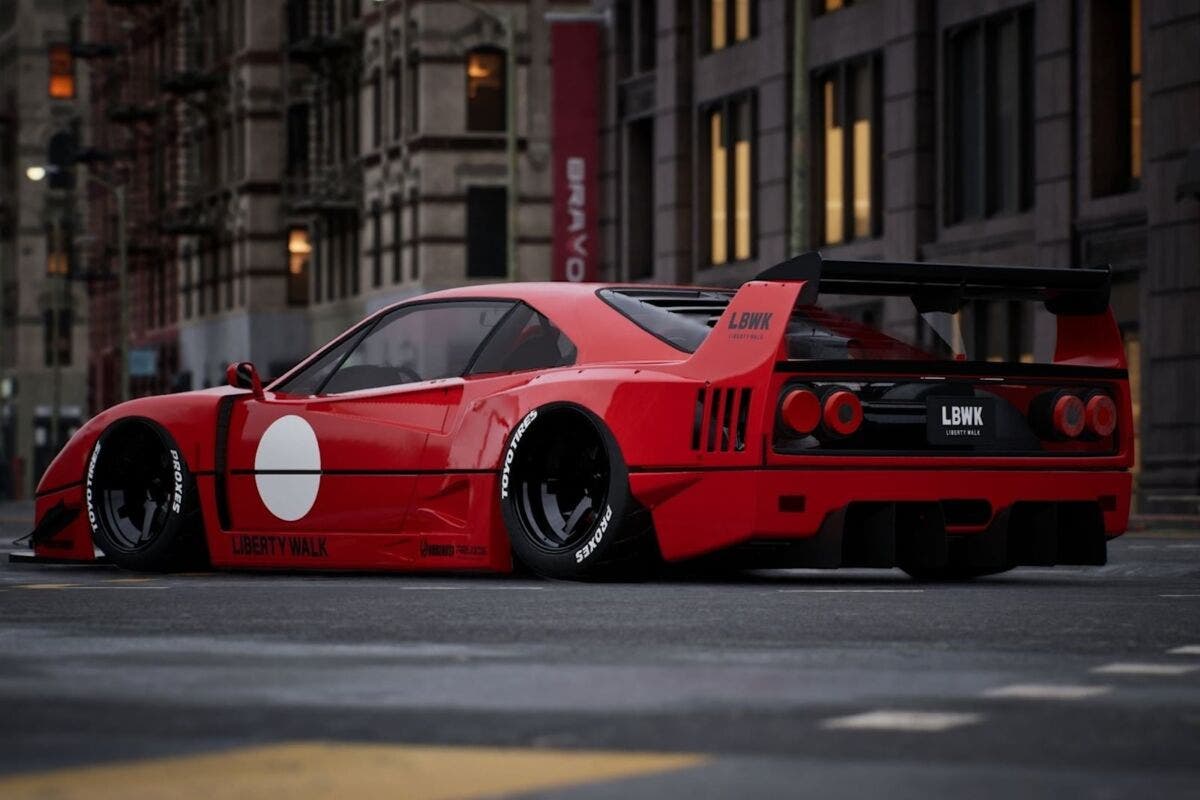 Ferrari F40 Liberty Walk