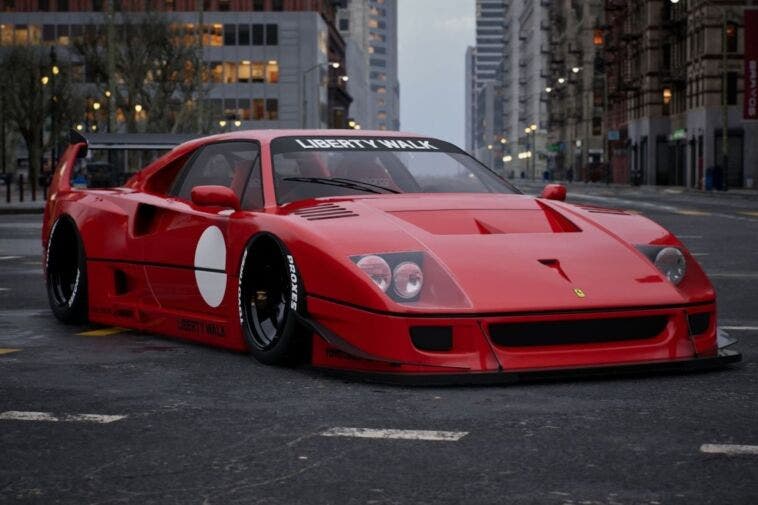 Ferrari F40 Liberty Walk