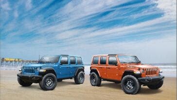 Jeep Wrangler High Tide e Jeep Beach
