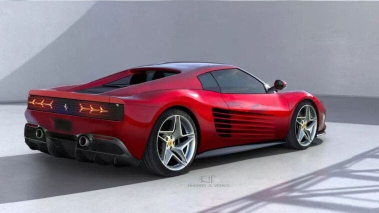 Nuova Ferrari Testarossa