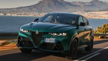 AlfaRomeo Tonale Verde GTA Render 2023
