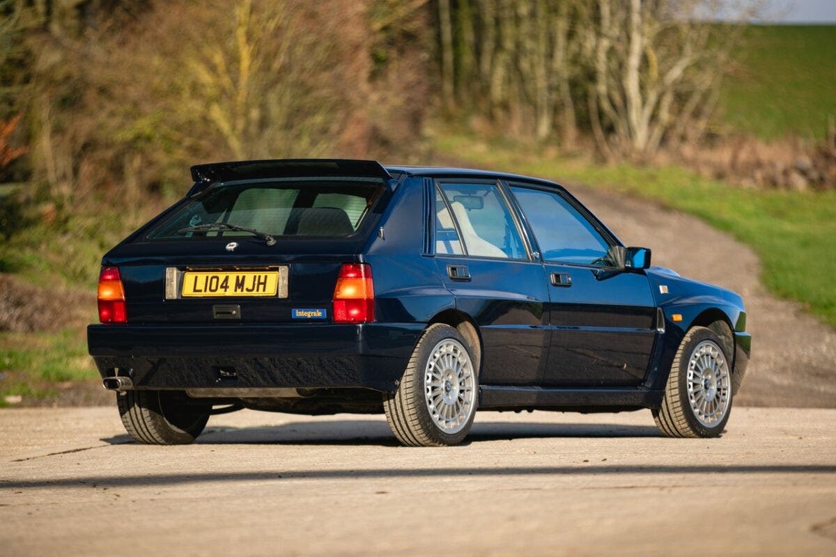 Lancia Delta HF Integrale Evo II 1993 Rowan Atkinson asta