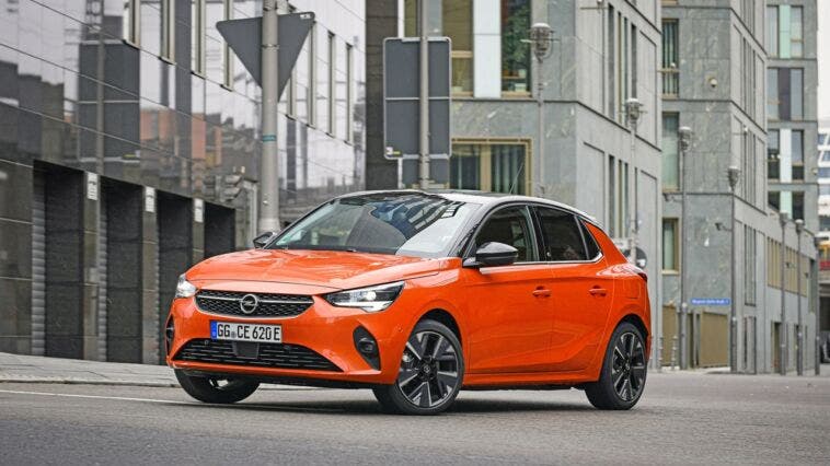 Opel Corsa vendite 2022 Regno Unito