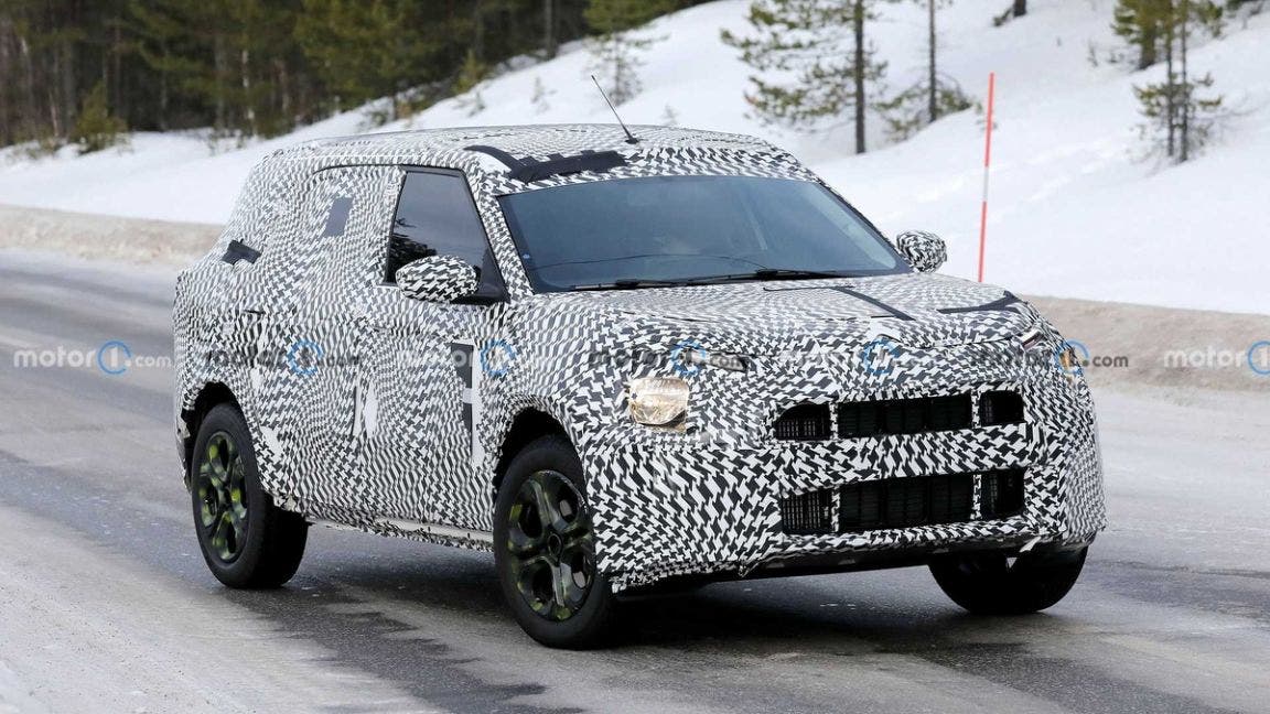 Citroën C3 Aircross 2025 avvistata in Svezia sotto forma di prototipo