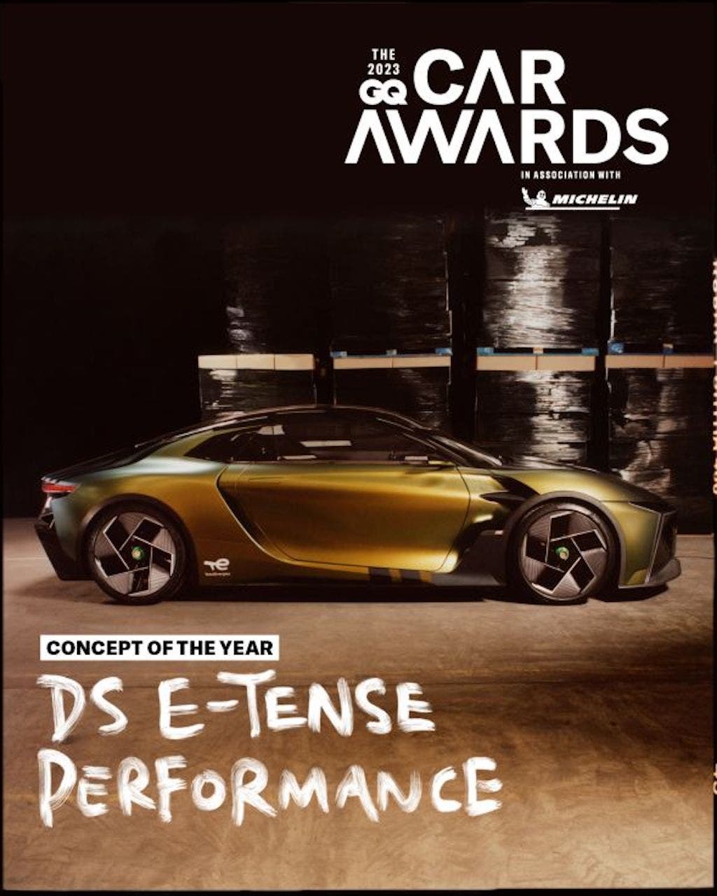 DS E-Tense Performance Concept of the Year GQ Car Awards 2023