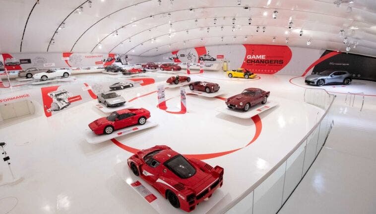 Ferrari nuova mostra Game Chagers