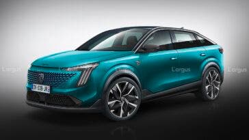 Peugeot e-3008 2024 render