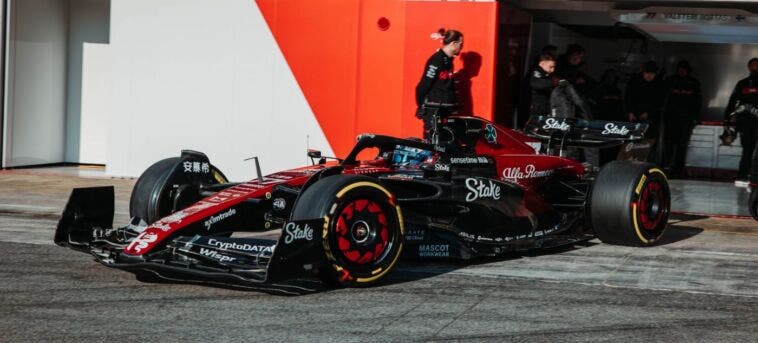 Alfa Romeo C43 Shakedown Barcellona