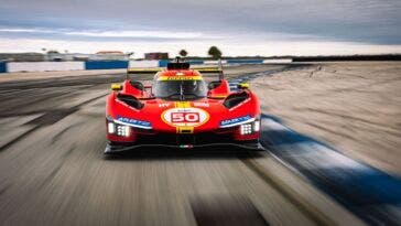 Ferrari 499P fasi sviluppo