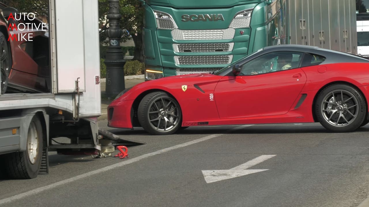 Ferrari 599 GTO raduno Croazia