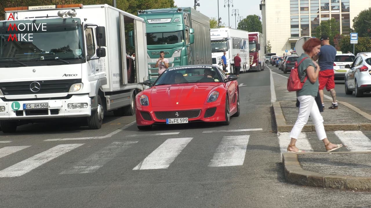 Ferrari 599 GTO raduno Croazia