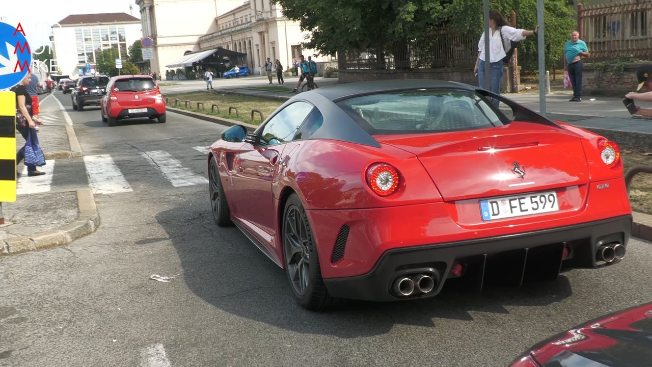 Ferrari 599 GTO raduno Croazia