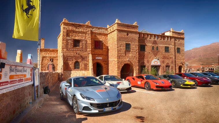 Ferrari Cavalcade 2023 Marocco