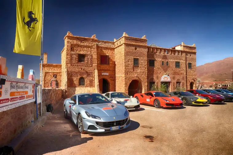 Ferrari Cavalcade 2023 Marocco