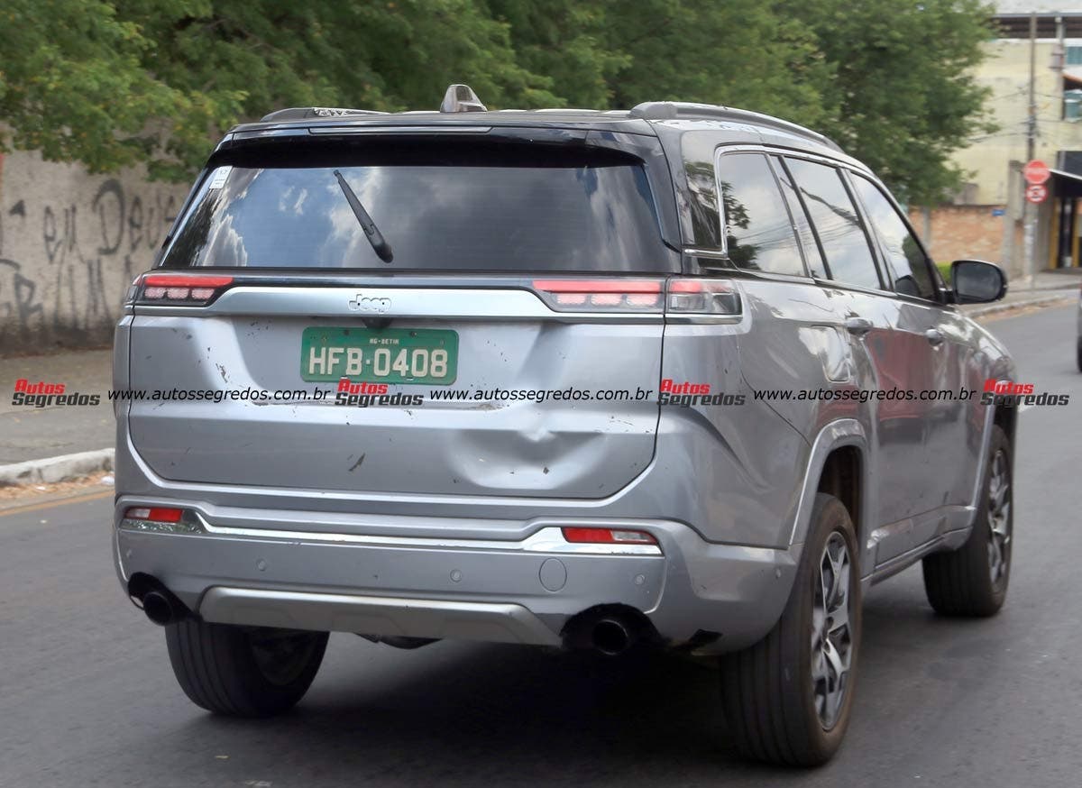 Jeep Commander 2025 prototipo foto spia