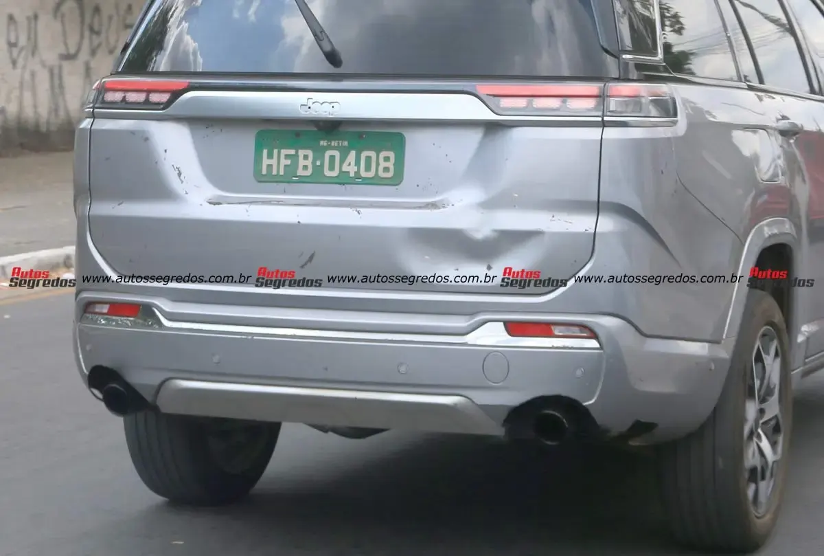 Jeep Commander 2025 prototipo foto spia