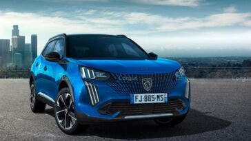 Peugeot 2008 2024 render