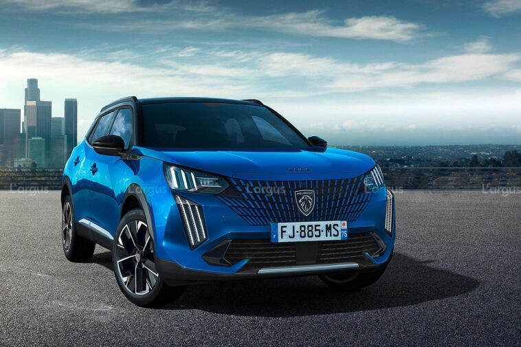 Peugeot 2008 2024 render