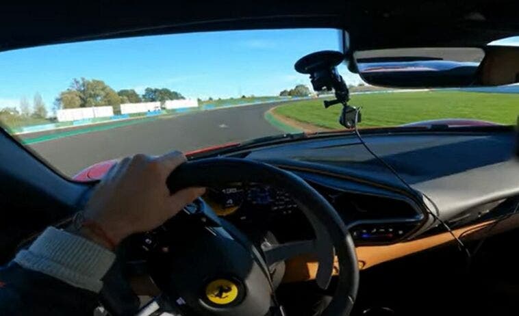 Ferrari 296 GTB on board