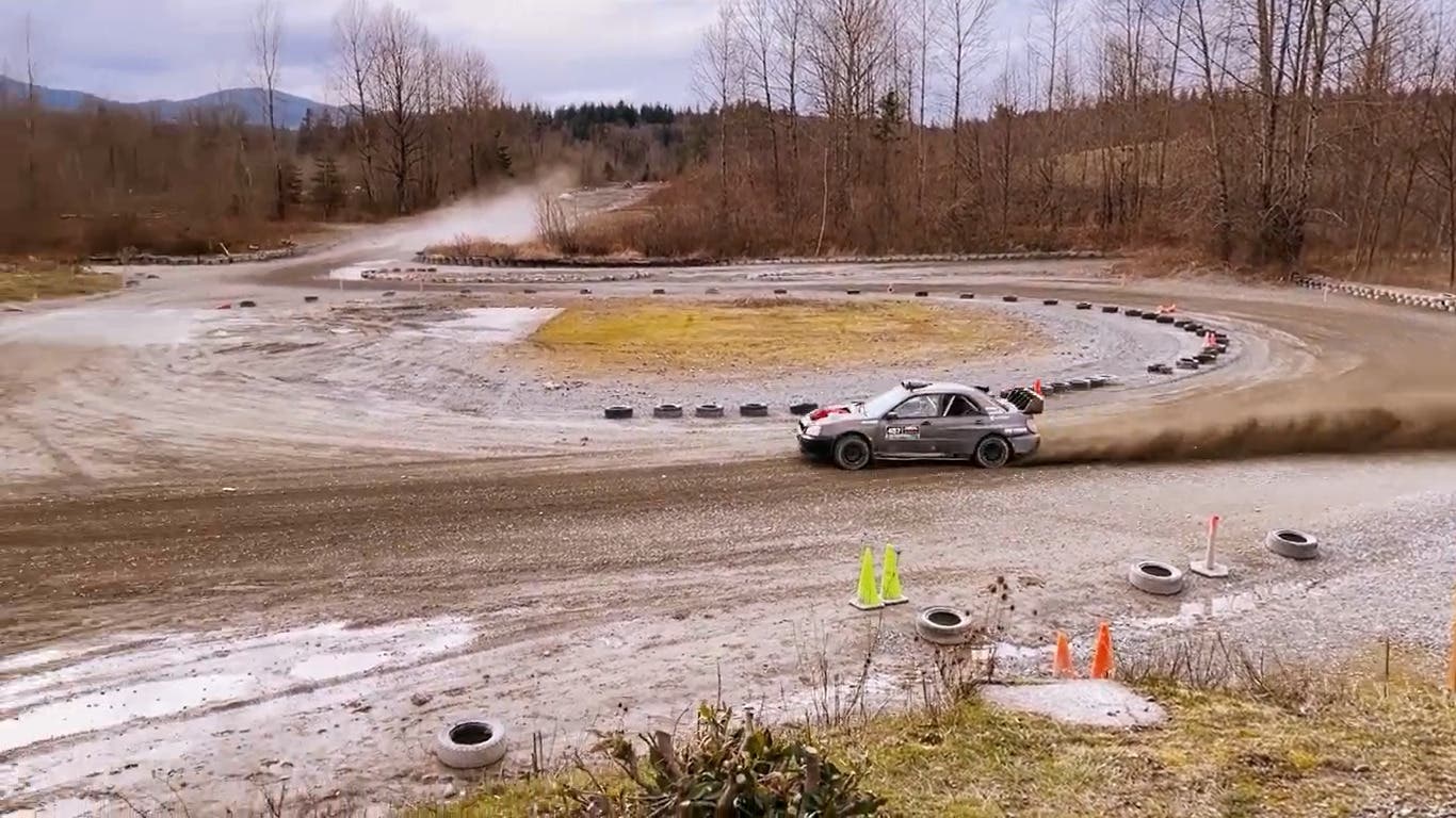 Ferrari Rally Ar La Subaru da rally col motore V8 Ferrari fa lo shakedown | Video ...