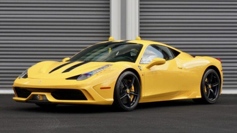 Ferrari 458 Speciale 2014 asta