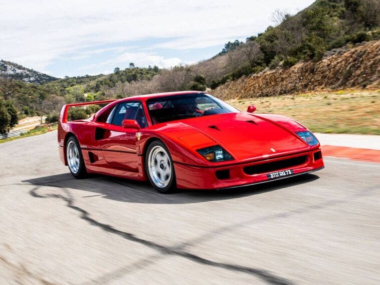 Ferrari F40 1990 Alain Prost asta