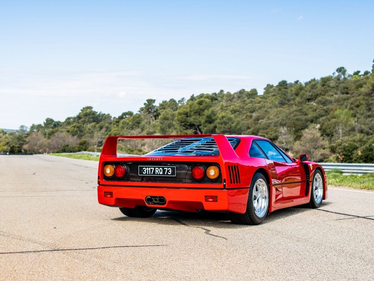 Ferrari F40 1990 Alain Prost asta