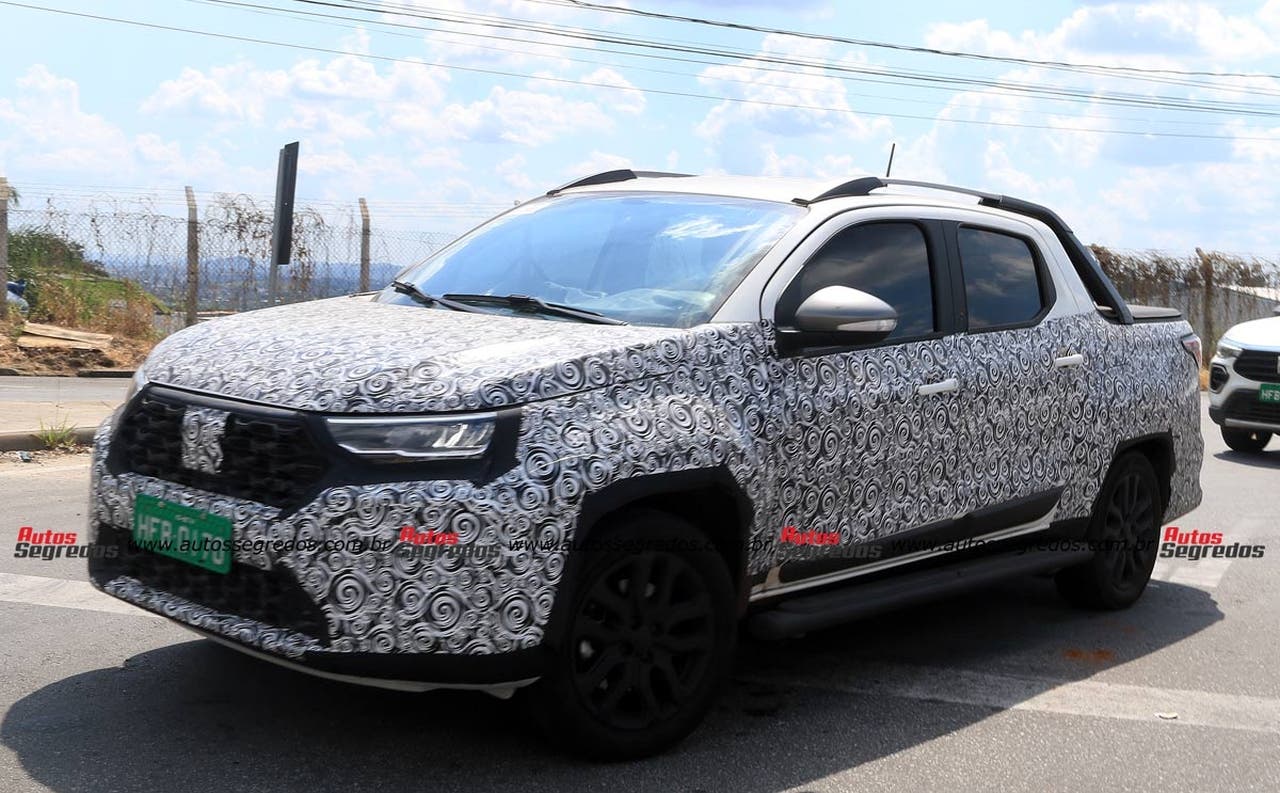 Fiat Strada Ultra 2024 prototipo foto spia