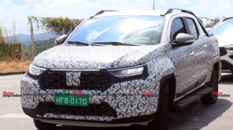 Fiat Strada Ultra 2024 prototipo foto spia