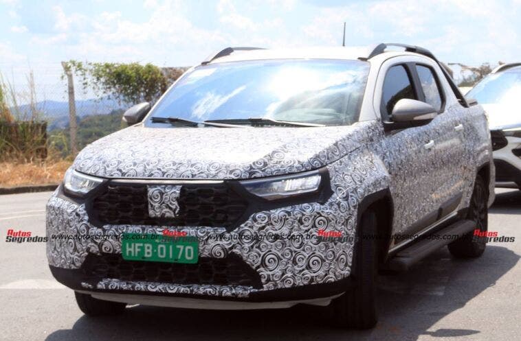 Fiat Strada Ultra 2024 prototipo foto spia