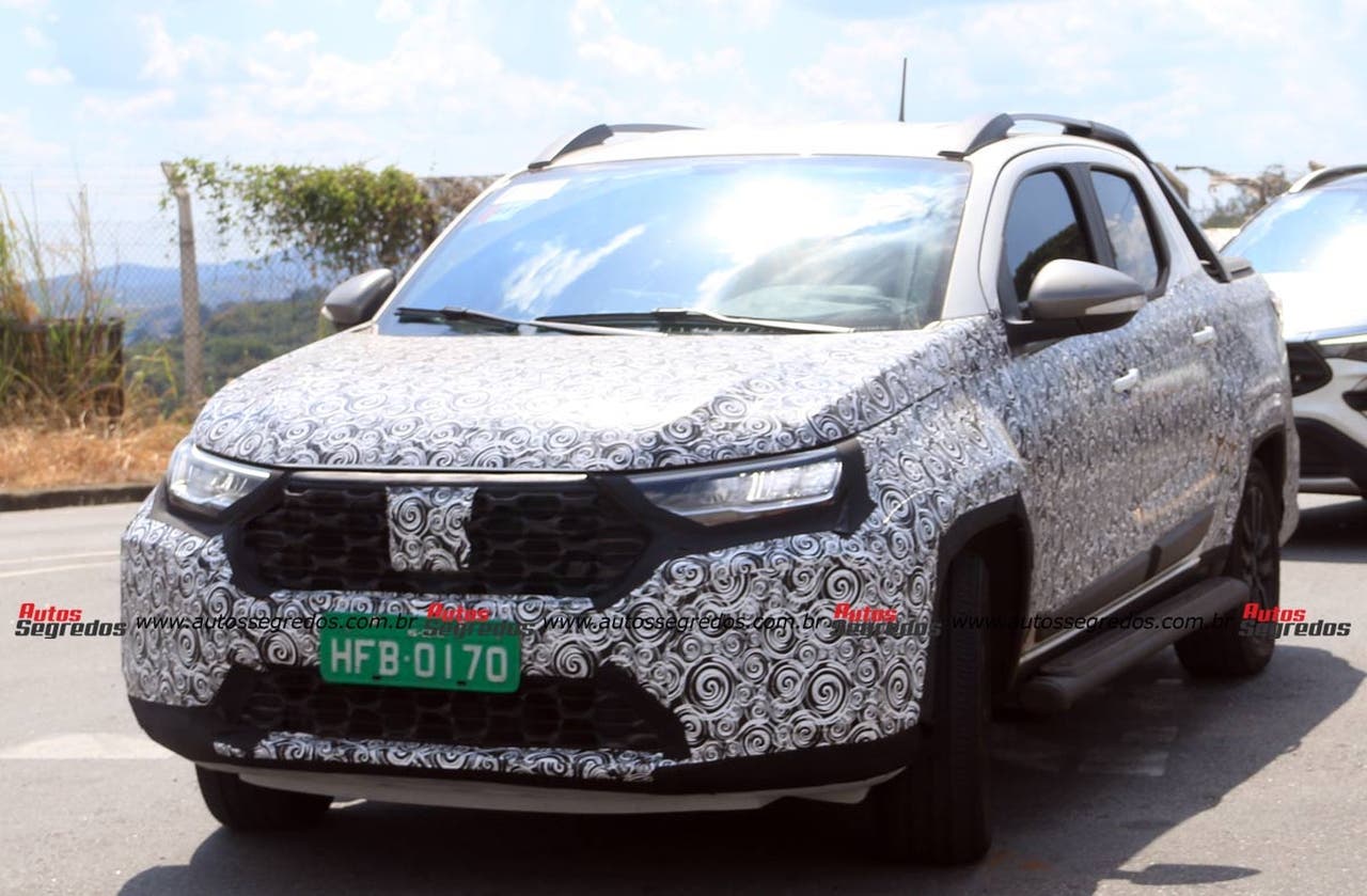 Fiat Strada Ultra 2024 primo avvistamento della nuova versione