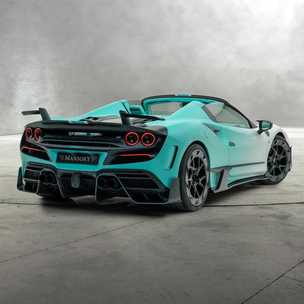 Mansory F8XX Spider Tempesta Turchese