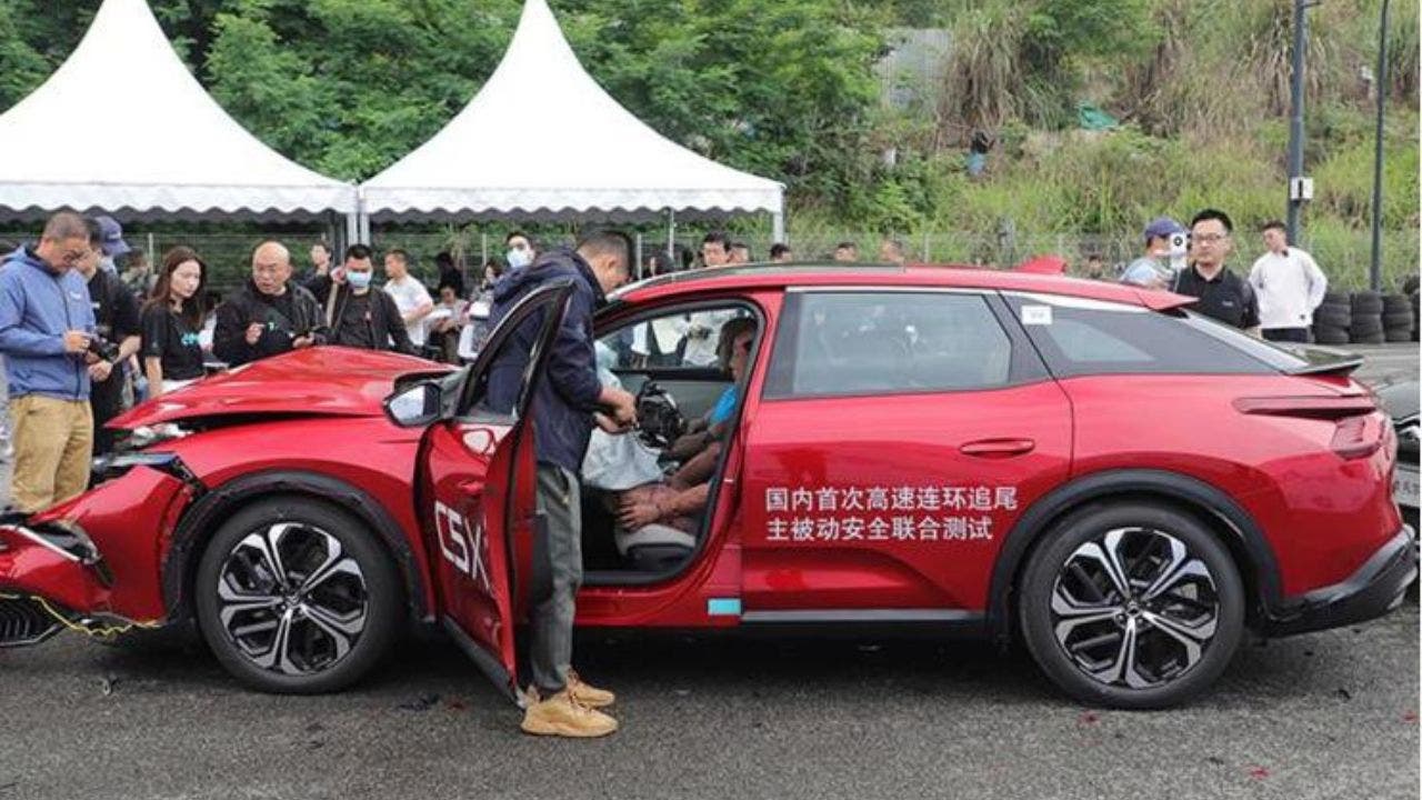 Crash test Citroen C5 X